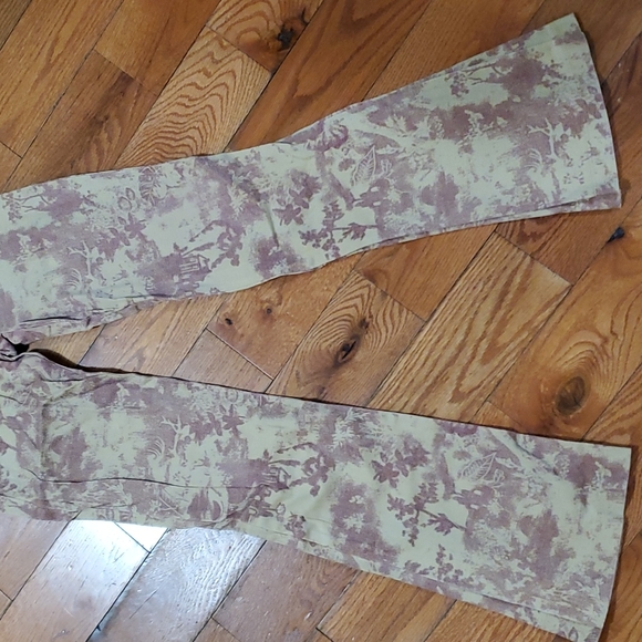 🍂Nature patterned Y2K pants - Picture 3 of 10